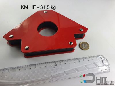 KM HF - 34,5 kg  - magnetyczne kątowniki spawalnicze