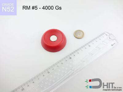 RM R5 - 4000 Gs [N52] - rozdzielacz magnetyczny