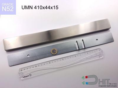 UMN 410x44x15 N52 - magnetyczne listwy jako uchwyty na noże itp.